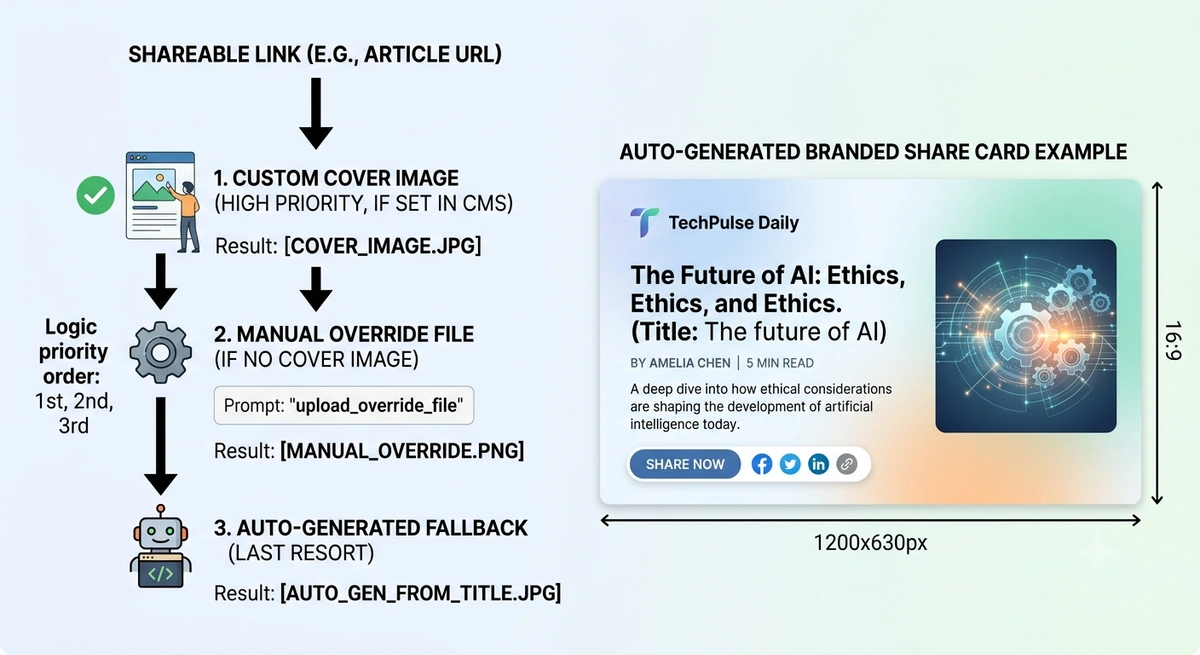 Open graph image flow