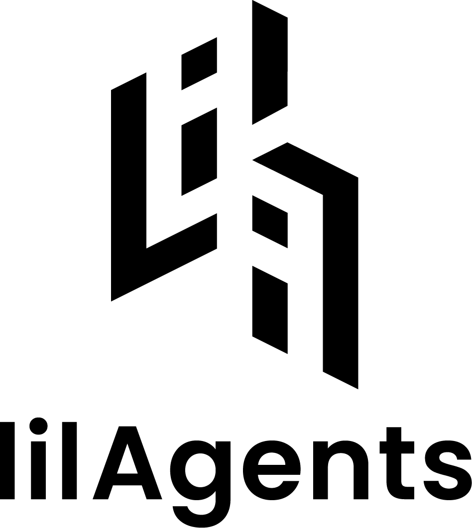 lilAgents Black Stacked logo