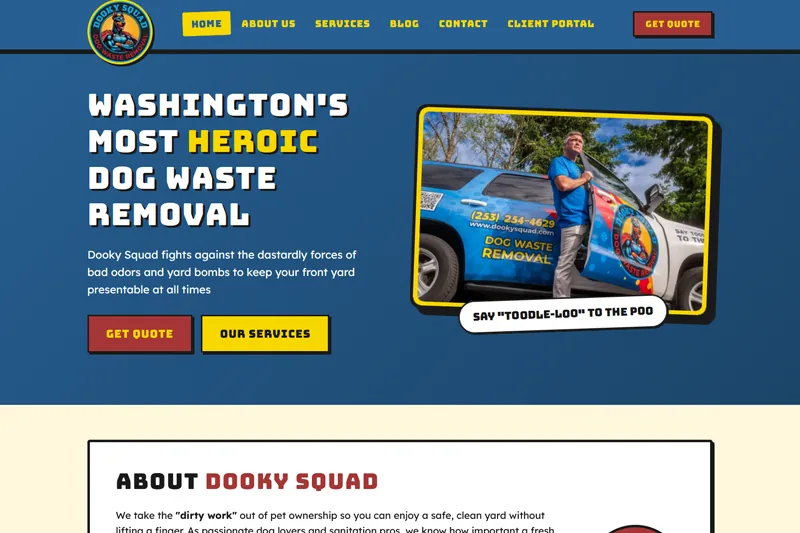 New Dooky Squad site on Astro and Netlify with git-backed CMS