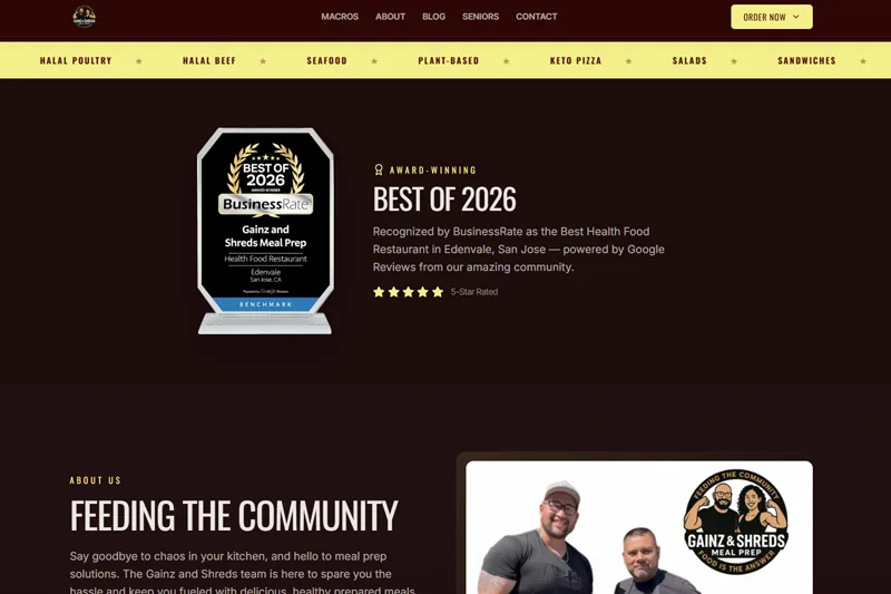 Best of 2026 award surfaced on the site homepage