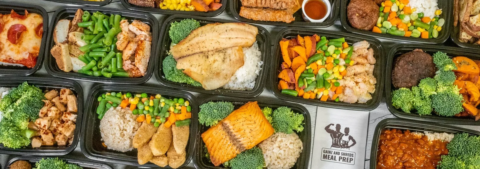 Gainz and Shreds Meal Prep website