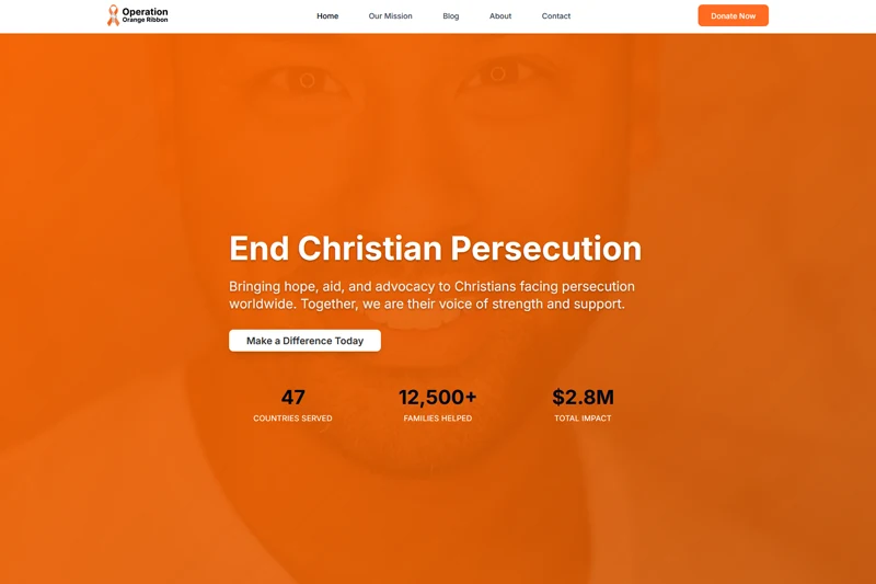 Non-profit organization complete rebrand case study showing website transformation and brand kit design