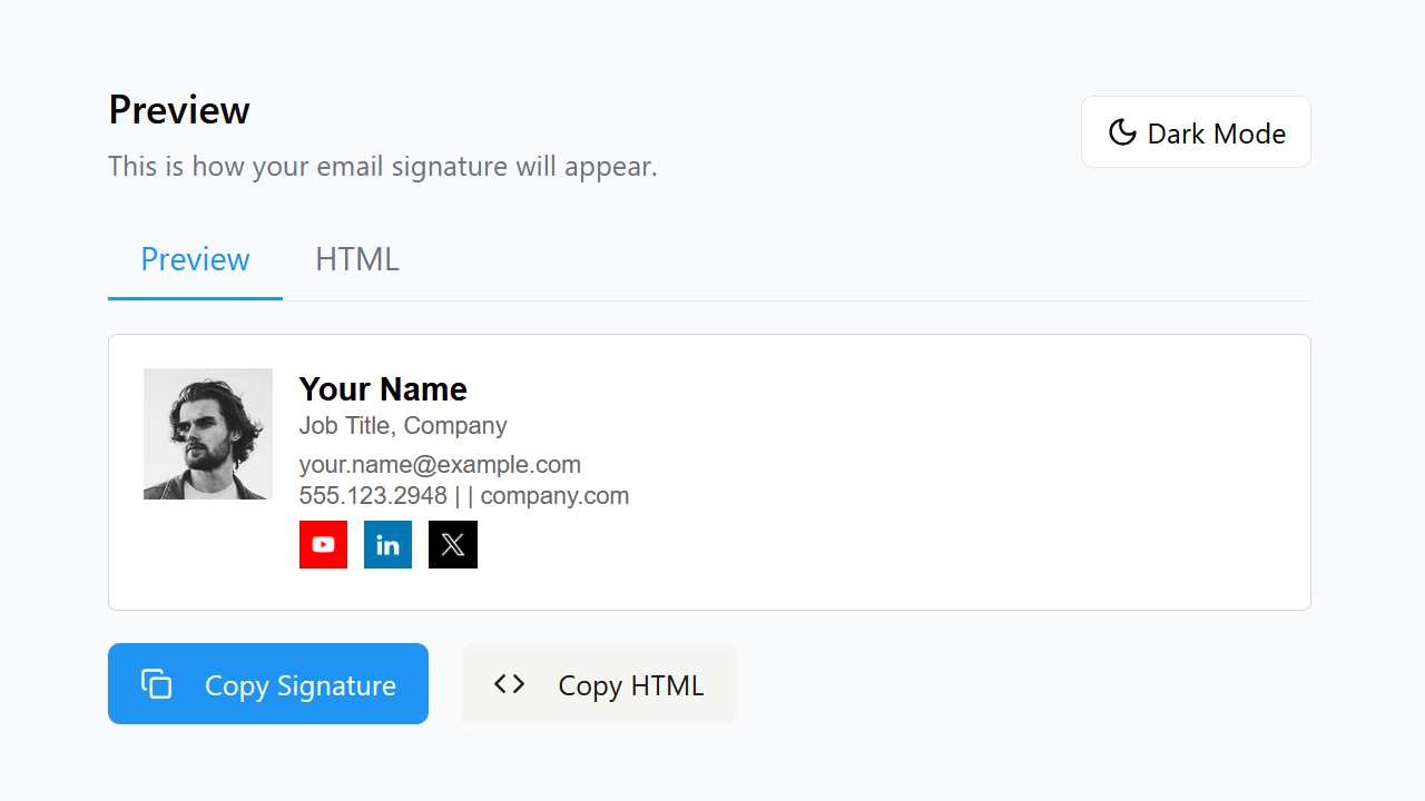 lilSignature screenshot